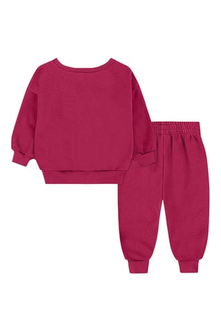 Sweat et pantalon polaires - Rose