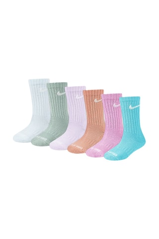 6 paires de chaussettes - Turquoise et ciel