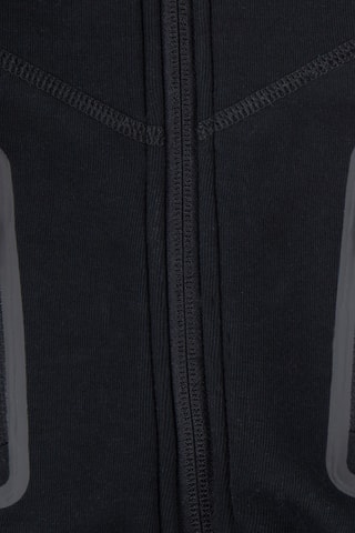 Grenouillère polaire à capuche - Noir 