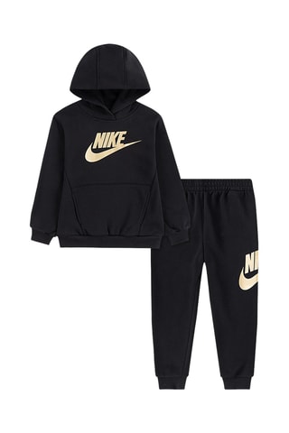 Sweat à capuche et pantalon - Noir et doré