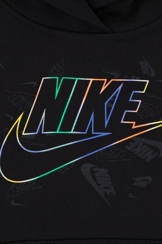 Sweat à capuche et pantalon - Gris clair chiné et noir