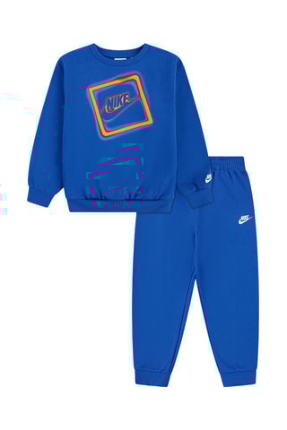 Sweat et pantalon polaires - Bleu cobalt