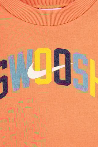 Sweat et pantalon polaires - Bleu marine et orange