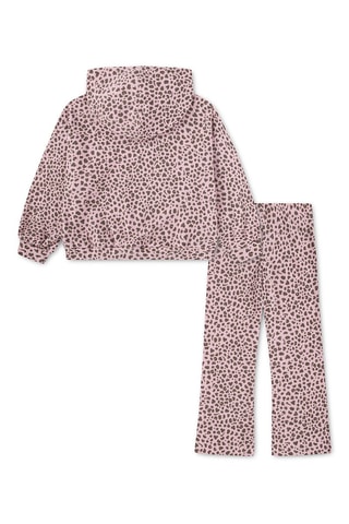 Sweat à capuche et legging - Rose