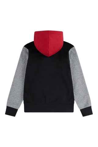 Sweat à capuche - Rouge et noir