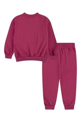 Sweat et pantalon polaires - Rose