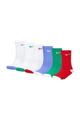 6 paires de chaussettes - Blanc et vert