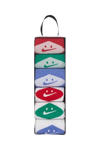 6 paires de chaussettes - Blanc et vert