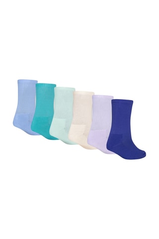 6 paires de chaussettes - Bleu roi