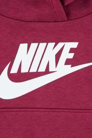 Sweat à capuche et pantalon polaires - Violet et blanc