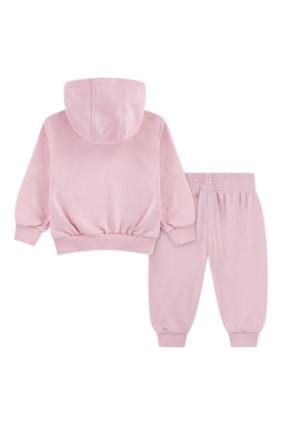Sweat à capuche et pantalon - Rose poudré