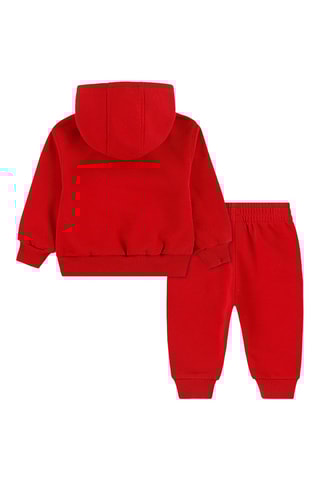 Sweat à capuche et pantalon polaires - Rouge