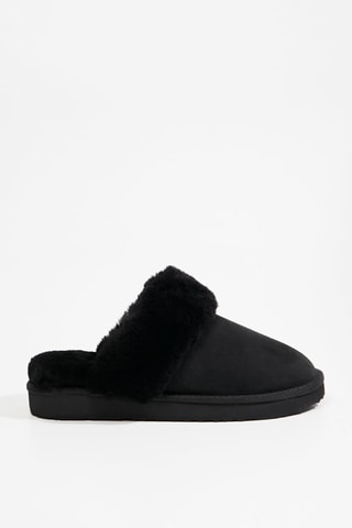 Sandalias de nobuk - Negro