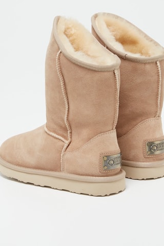 Botines de nobuk - Camel