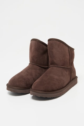 Botines de nobuk - Marrón