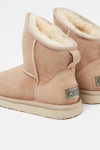 Botines de nobuk - Camel