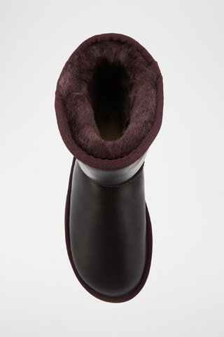 Botas de piel ovina - Marrón oscuro