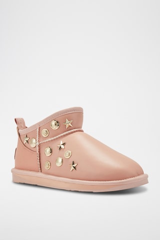 Botas de piel ovina - Rosa