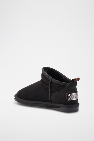 Botas de piel ovina - Negro