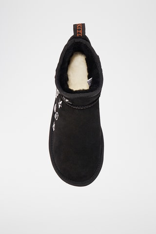 Botas de piel ovina - Negro