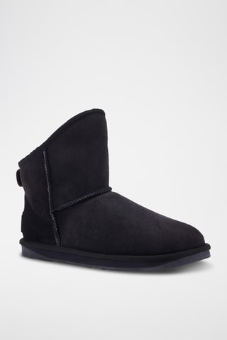 Botas de piel ovina - Negro