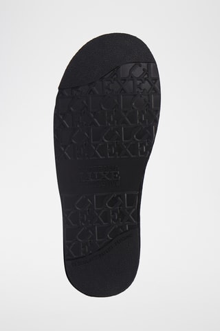 Boots em couro de carneiro - Preto