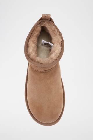 Botas de piel ovina - Marrón claro