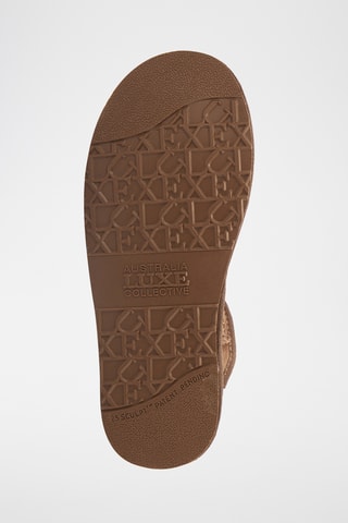 Botas de piel ovina - Marrón claro