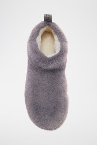 Botas efecto piel ovina - Gris