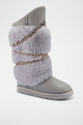 Botas de piel ovina - Gris