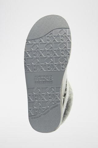 Botas de piel ovina - Gris claro