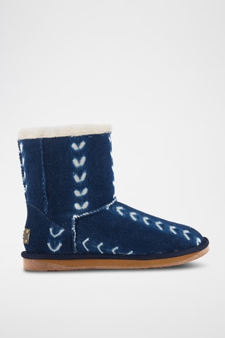 Botas de lana ovina - Azul