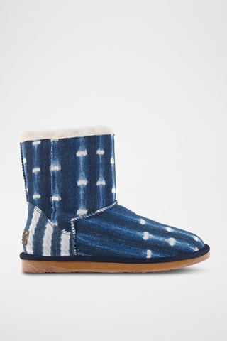 Botas de lana ovina - Azul