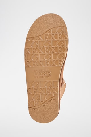 Botas de piel ovina - Marrón claro