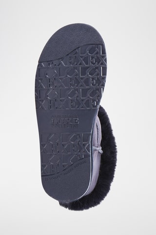 Botas de piel ovina - Azul marino