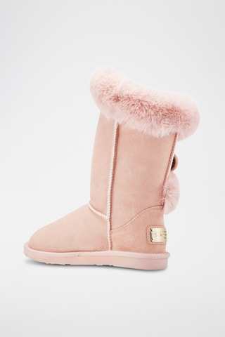 Botas de piel ovina - Rosa