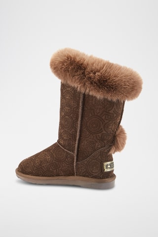 Botas de piel ovina - Marrón