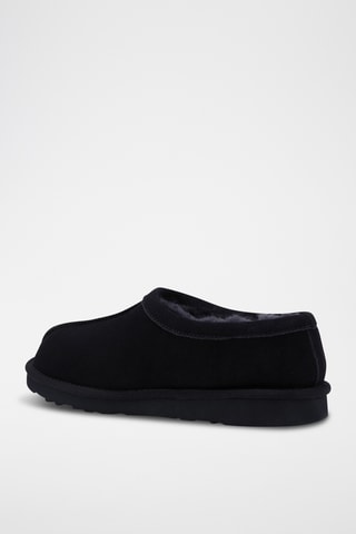 Zuecos de piel ovina - Negro