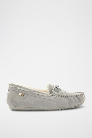 Náuticos de piel ovina - Gris