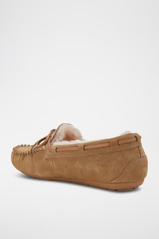 Náuticos de piel ovina - Beige