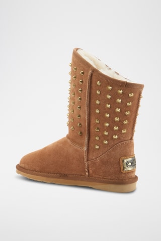 Botas de piel ovina - Marrón