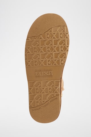 Botas de piel ovina - Marrón