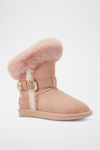 Botas de piel ovina - Rosa