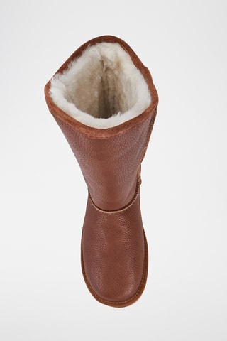 Botas de piel ovina - Marrón