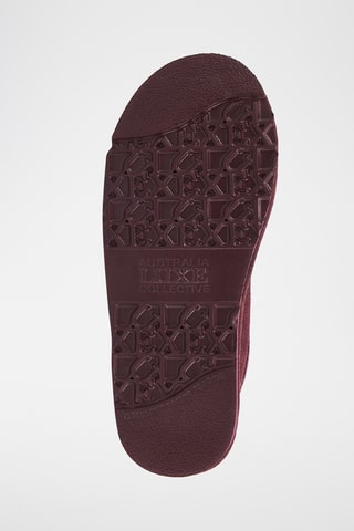 Botines de piel ovina - Burdeos