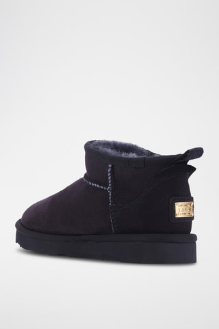 Botas de piel ovina - Negro