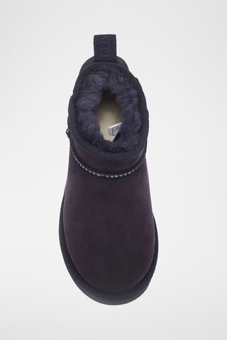 Botas de piel ovina - Negro