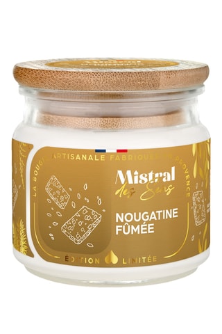 Vela perfumada tarro pequeño - Nougatine ahumado - 150 ml
