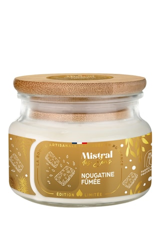 Vela perfumada tarro mediano - Nougatine ahumado - 300 ml