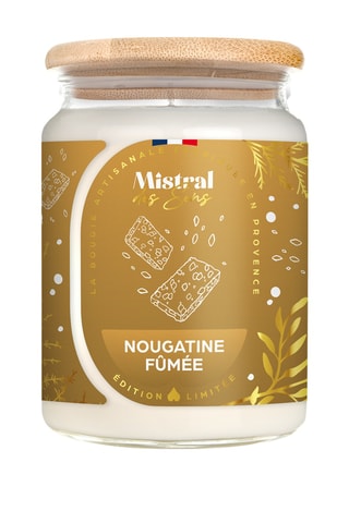 Vela perfumada tarro grande - Nougatine ahumado - 700 ml